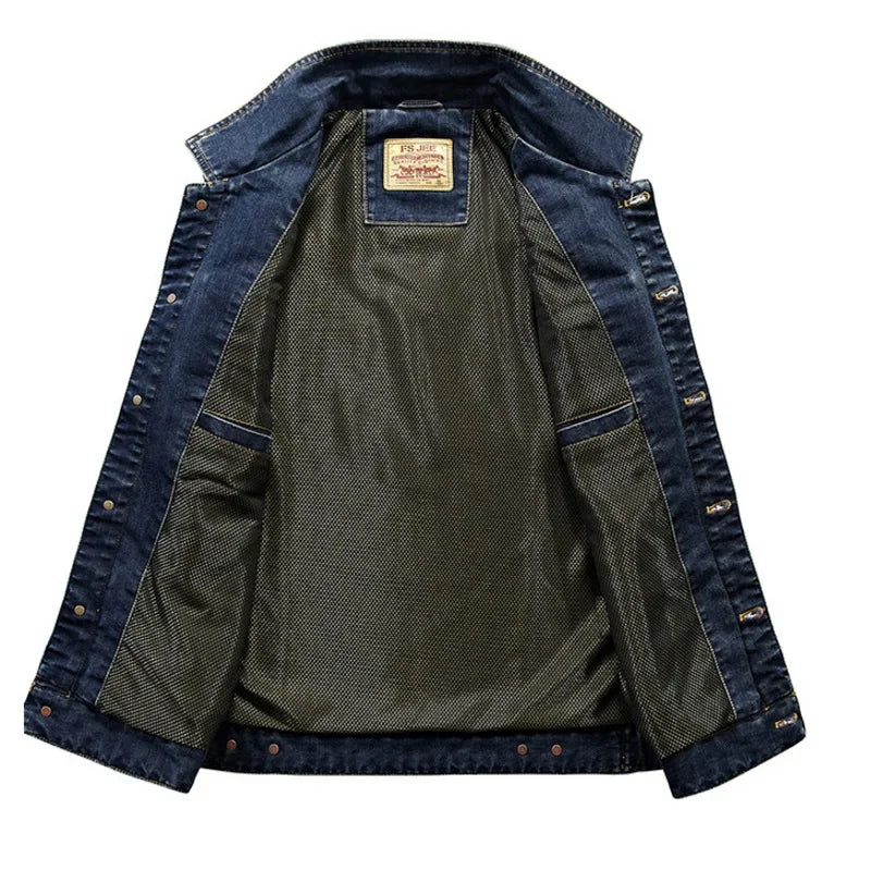 Men's Personalized Handsome Unhooded Sleeveless Vest