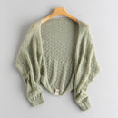 Cashmere Shawl Women Short Knitted Cardigan Suitable All Seasons Butterfly Patterned Small Shawl