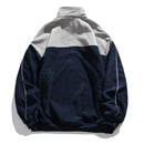 Autumn Polar Fleece Contrast Sweatshirts For Men