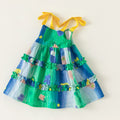 Summer Baby Clothes brother and sister matching clothes Beach suit Seaside Holiday Girls Dress