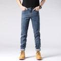 Straight Jeans Tall Guys Students Casual Loose Stretched Denim Trousers