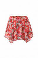 Floral patterned skirt on a white background, Obroi