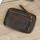 Genuine Leather Men Soft Leather Rfid Card Holder Clutch Wallets Slots Mini Slim Purse