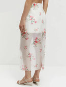 Women Skirt Casual High Waist Ankle Length Skirts Vintage Classic Patchwork Skirt Female Clothing