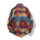 Autumn Winter Men's Vintage Ethnic Style Shirt Jackets Men Trend Turn-down Collar Buttons Up Oversized Loose Thicken Coats