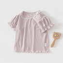 Summer Children's Clothing Cotton Breathable T-Shirt Kids Clothes Girls Top