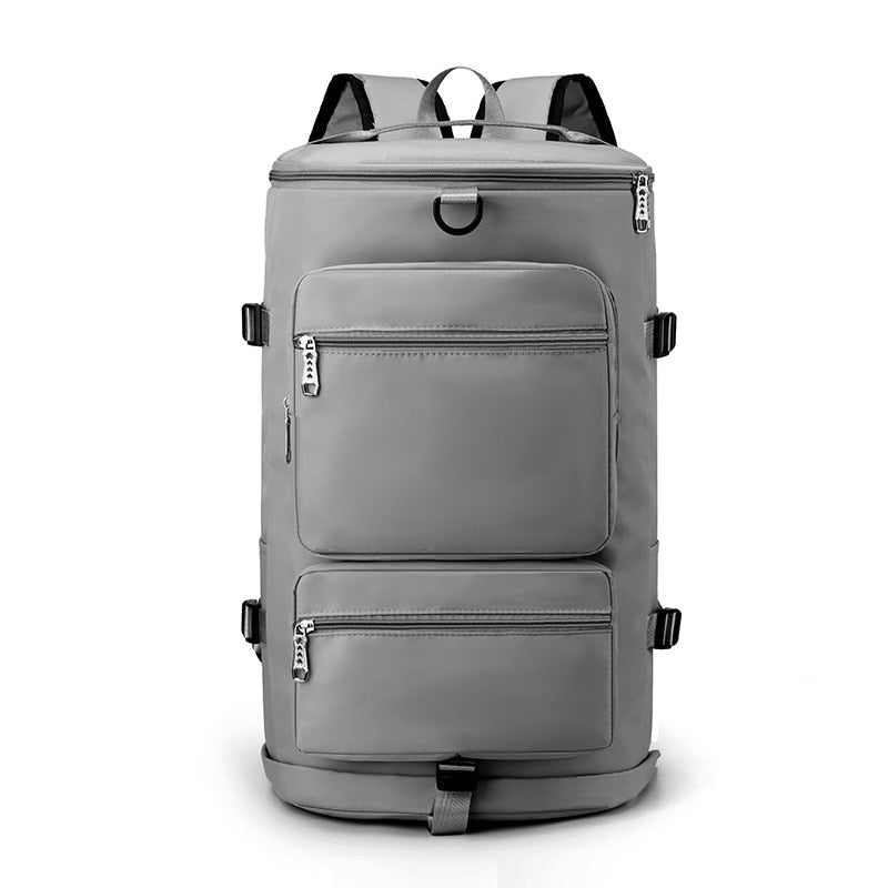 Women Shoulder Travel Backpack Lady Weekend Sports Yoga Luggage Zipper Bags Multifunction Crossbody Bag