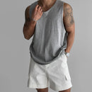 Summer Casual Sweat-absorbing Tank Top Men Breathable Versatile Loose Top