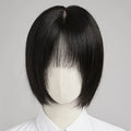 180% Density Bob Wig Human Hair Silk Base Hand Hooked Full Wig Natural Looking Short Bob Wig Real Remy Hair Wig