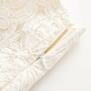 Women Beige Hollow Out Side Zipper A-Line Mini Skirt Female Chic Lady Skirts