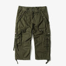 Green cargo pants on a white background, Obroi