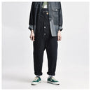 Men Outdoor Clothes Retro Casual Loose Baggy Cargo Pants Trousers Work Jumpsuit Men