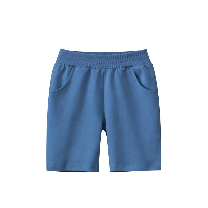 Boys Sets Summer Children's Clothing Fashion Short Sleeve Cotton Tops Sport Shorts Kid Outfit