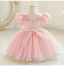 Girl Simple Princess Dress Fluffy Elegant Dresses Wedding for Bridesmaid Clothing