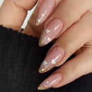 Detachable Wearable Manicure Almond Fake Nails Pointed Head Full Cover Press on Nails False Nail Women