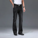 Denim Flared Jeans Men  Boot Cut Denim Pants Comfortable Slightly Slim Classic Loose Casual Trousers For Male Bootcut
