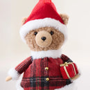 Christmas Bear Christmas Tree Hanging Family Room Decoration Fabric Teddy Bear Hanging