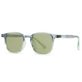 Square Men Sunglasses Red Blue Shades UV400 Women Punk Rivets Sun Glasses