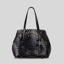 Hollow Small Tote Bag Designer Carving Women Handbags Luxury Shoulder Crossbody Bags Trend Summer Beach Bag