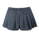 Mini skirt clothes kawaii skirts for women pleated high waisted skirt with shorts pink