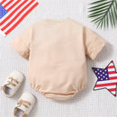 Independence day Baby Romper Newborn Baby Girl Boy Summer Clothes Casual Baby Short Sleeve Jumpsuits Toddler Playsuit