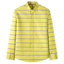 Shirts Men Long Sleeve Regular-Fit Button-Down Work Men Shirts Oxford