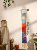 Handmade Wall Tapestries Boho Art Home Decoration Wall Hanging for Living Room Bedroom Ornament