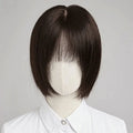 180% Density Bob Wig Human Hair Silk Base Hand Hooked Full Wig Natural Looking Short Bob Wig Real Remy Hair Wig