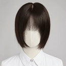 180% Density Bob Wig Human Hair Silk Base Hand Hooked Full Wig Natural Looking Short Bob Wig Real Remy Hair Wig