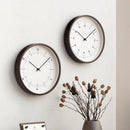 Light Luxury Wooden Wall Clocks Simple Silence Round Clocks Decoration Ornaments