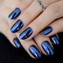 Nails Oval Metallic Quality Glamour Nail Art Designed Tips