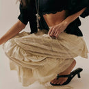 Women Lace Trim Bloomers Victorian Ruffle Pantaloons Cropped Bloomers Pants Lounge Pajama Bottoms