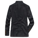 Spring and Autumn Men's Large Size Casual Suit Lapel Slim Jacket Business