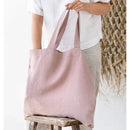 Linen Environmental Cloth Bag Carrier Foldable Portable Shopping Bag Women