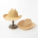 Two straw hats on a white background, Obroi