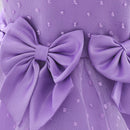 Flower Baby Girl Party Dress For Birthday Princess Christening Gown Infant Clothing Baptism