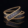 Men quality genuine leather belt luxury designer belts men Strap male for man