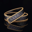 Men quality genuine leather belt luxury designer belts men Strap male for man