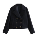 Winter Women Coat Double Breasted Jackets For Women Woolen Coats For Women