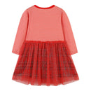 Cartoon Santa Claus Baby Girl Dresses Kids Doll House Clothes Cosplay Costume Children Long Sleeve Casual Performance clothing