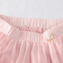 Spring Flower Embroidery Fresh Chiffon Skirts Breathable Mid-Length Summer Female Skirts