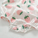 Kid Baby Girls Clothes Flower Romper Elegant Cotton Floral Jumpsuit Cute Sweet Princess Outfits