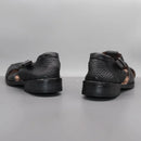 Genuine Leather Sandal Men Summer Breathable Buckle Gladiator Shoes Casual Beach Flat Sandals