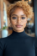 Clearance Blonde Brown Short Pixie Cut Curly Bob C Part Lace Front Human Hair Wigs For Women Remy Hair Wig