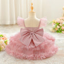 Bridesmaids Party Baby Girls Dress Elegant Birthday Princess Evening Dresses