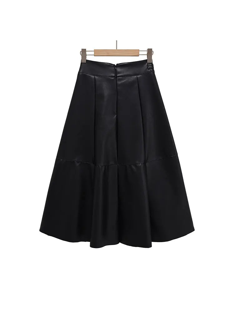 Long Skirts For Women Elegant Solid Midi Skirt Skirt Casual