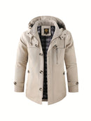 Vintage Winter Clothes for Men Jackets Mens Parkas Coat Down Light Parka Male Men's Cold