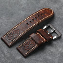 Handmade Genuine Leather Watchband Vintage Bracelet