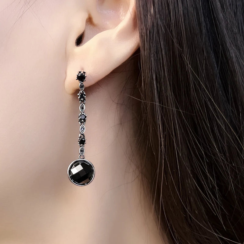 Drop Earrings Jewelry Bohemia Gift For Women In 925 Sterling Silver
