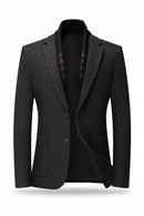 Blazer Men's Outdoor Versatile Dress Gentleman Casual Scarf Blazer